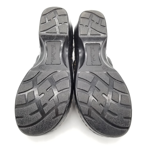 Thom McAn Sharon Leather Working Clogs Sz 7 Wide - Picture 7 of 8